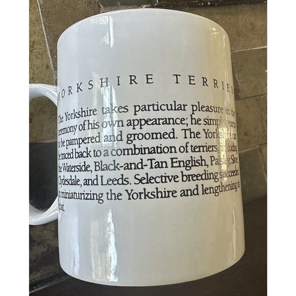 Yorkie Yorkshire Terrier Dog Coffee Mug Cup - Picture 2 of 5